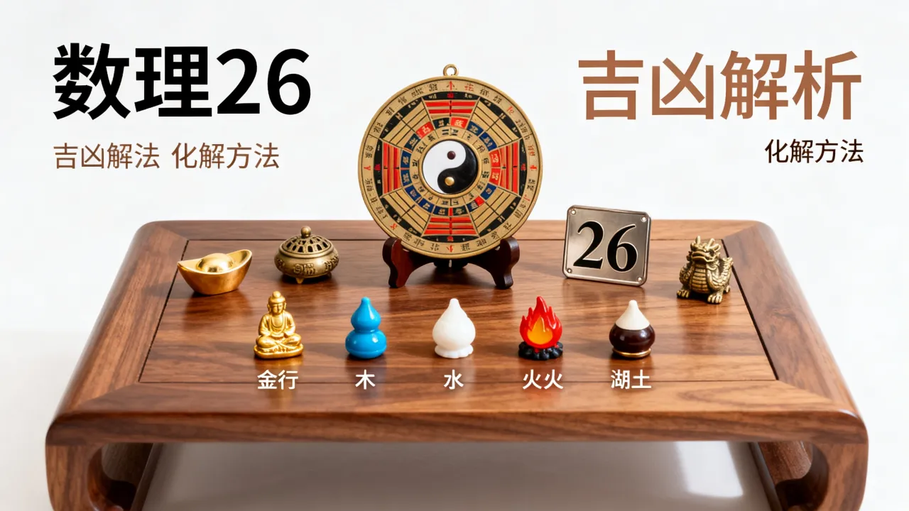 数理26吉凶到底怎么看?数理26吉凶如何破解化解 数理26吉凶到底怎么看?数理26吉凶如何破解化解