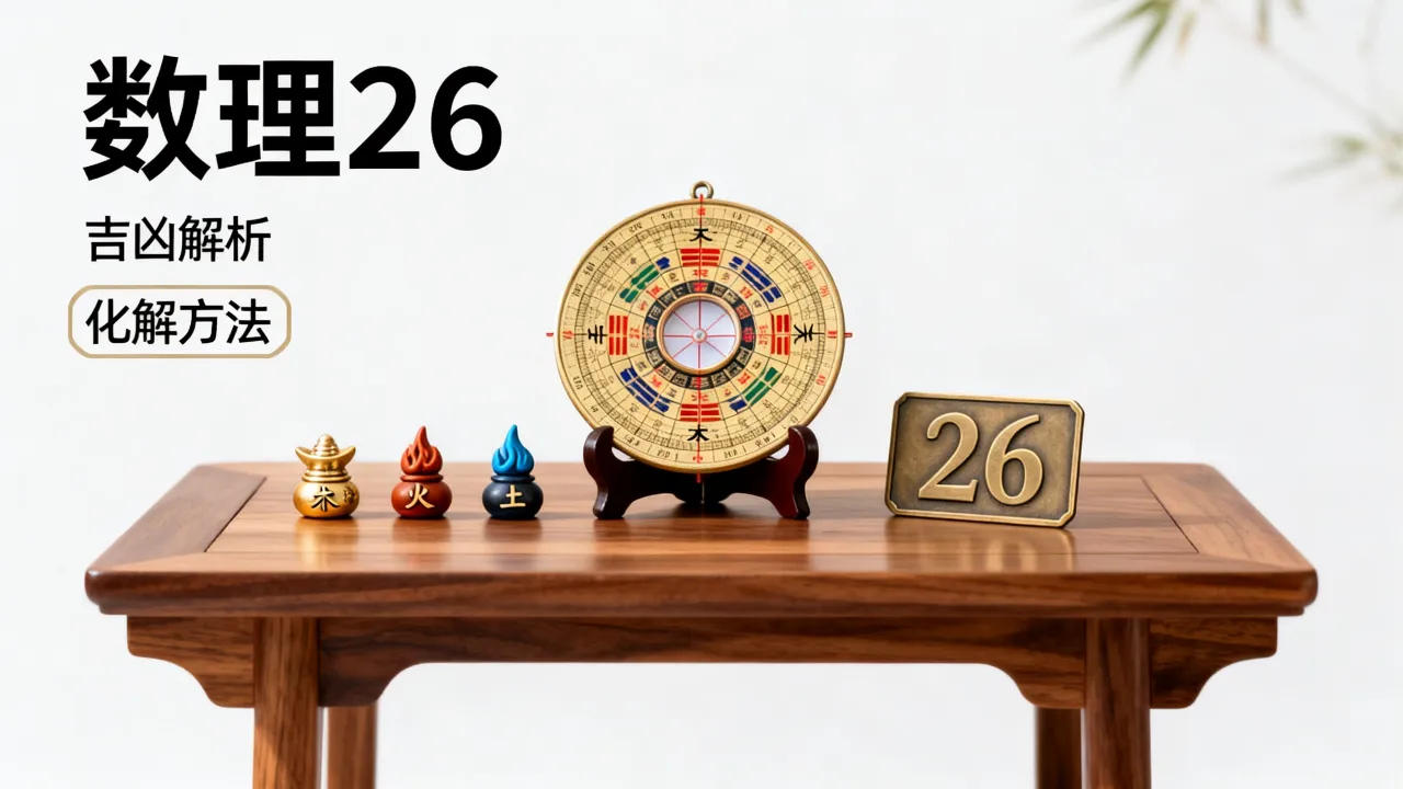 数理26吉凶到底怎么看?数理26吉凶如何破解化解 数理26吉凶到底怎么看?数理26吉凶如何破解化解