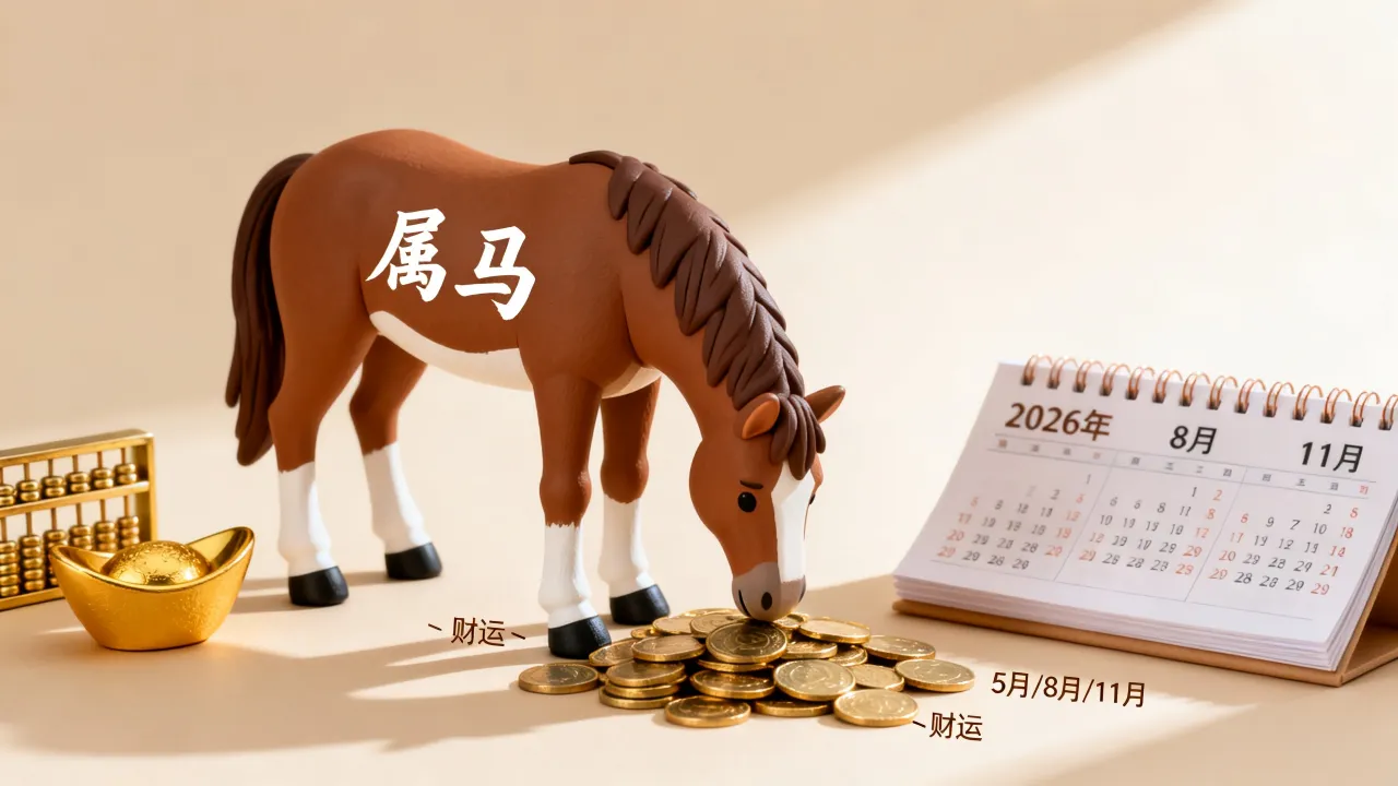 属马的2026年财运怎么样，属马2026年几月财运好？