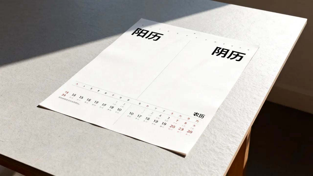 日历上是阳历还是阴历,怎么分辨哪个是农历? 日历上是阳历还是阴历,怎么分辨哪个是农历?