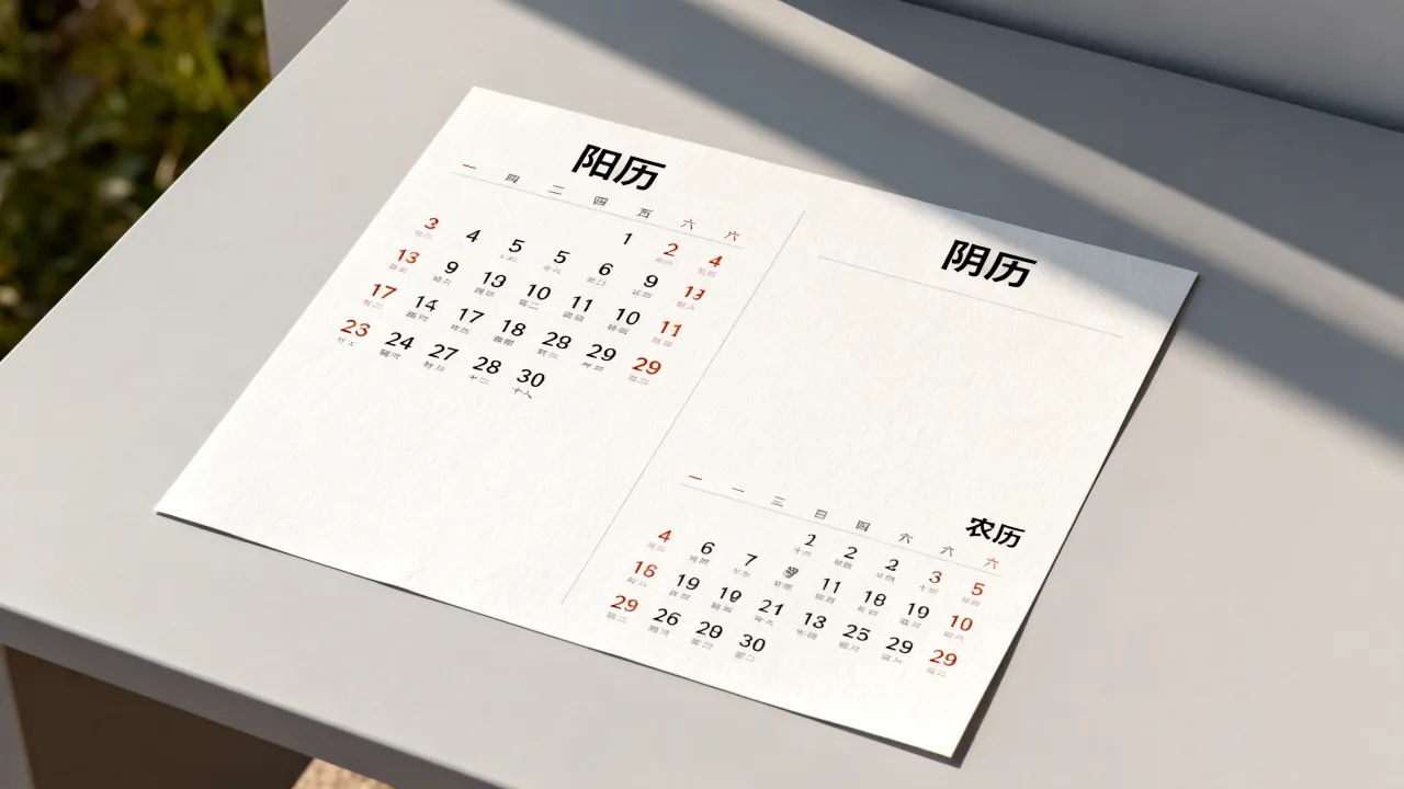 日历上是阳历还是阴历,怎么分辨哪个是农历? 日历上是阳历还是阴历,怎么分辨哪个是农历?