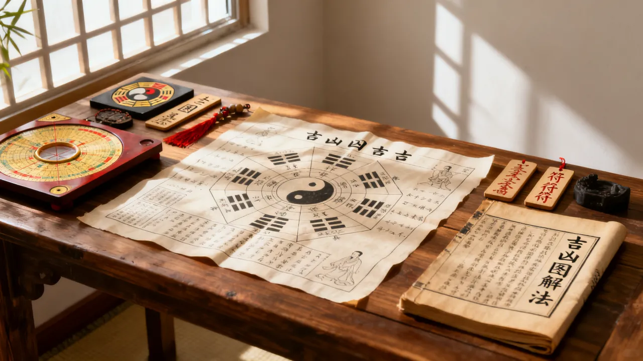 道教如何解读吉凶图?吉凶图解法的奥秘是什么 道教如何解读吉凶图?吉凶图解法的奥秘是什么