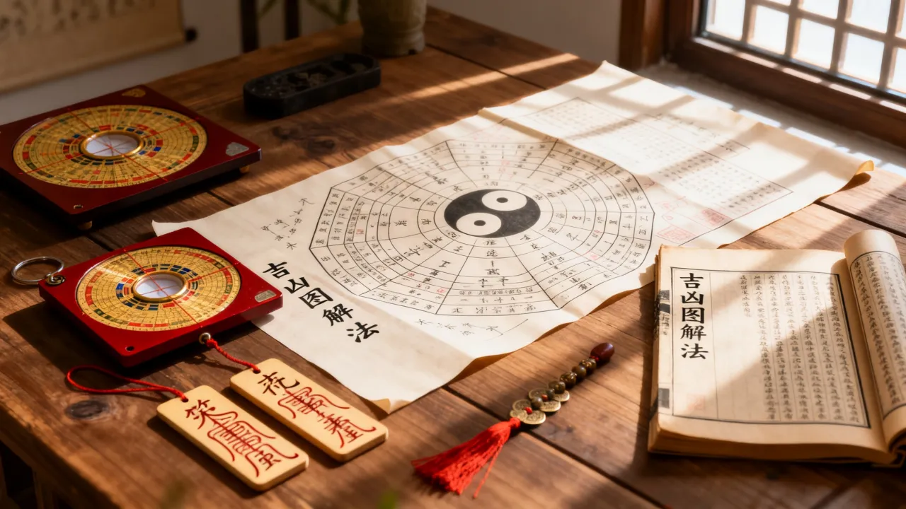 道教如何解读吉凶图?吉凶图解法的奥秘是什么 道教如何解读吉凶图?吉凶图解法的奥秘是什么