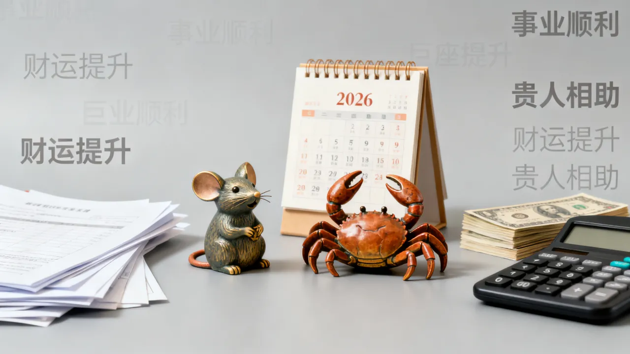 1972年属鼠巨蟹座2026年运势如何,属鼠巨蟹座2026年事业财运顺利吗? 1972年属鼠巨蟹座2026年运势如何,属鼠巨蟹座2026年事业财运顺利吗?