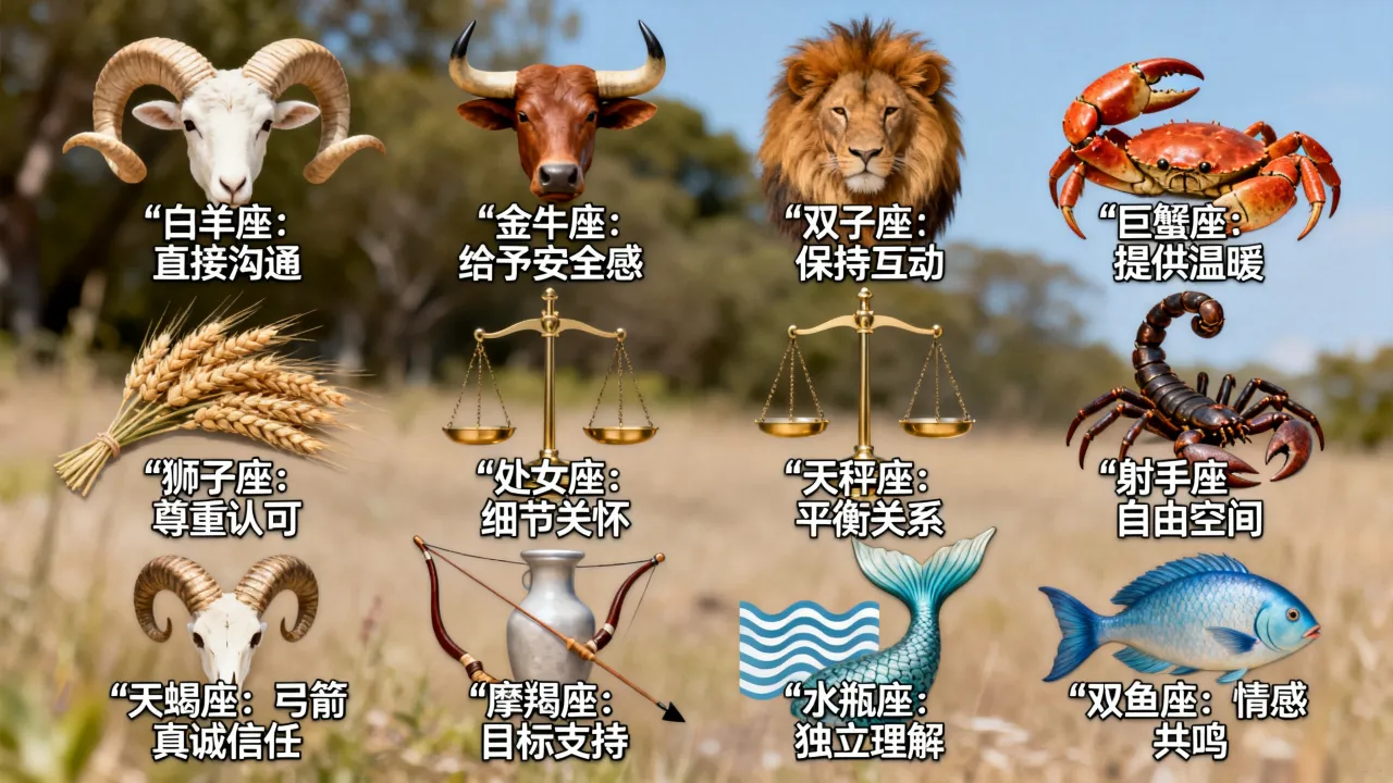 如何和十二星座相处?十二星座怎么相处才最合适? 如何和十二星座相处?十二星座怎么相处才最合适?