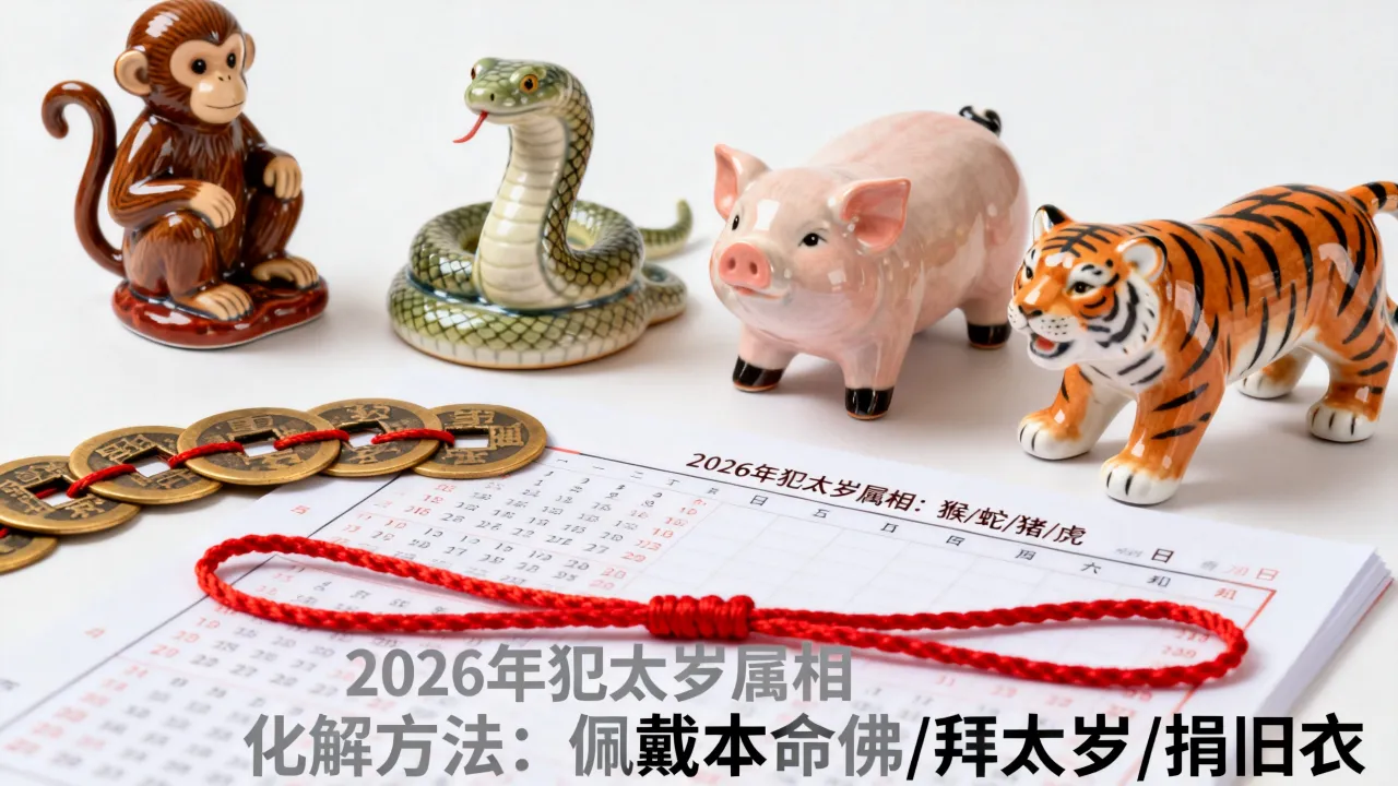 2026年哪个属相犯太岁?犯太岁如何化解最有效 2026年哪个属相犯太岁?犯太岁如何化解最有效