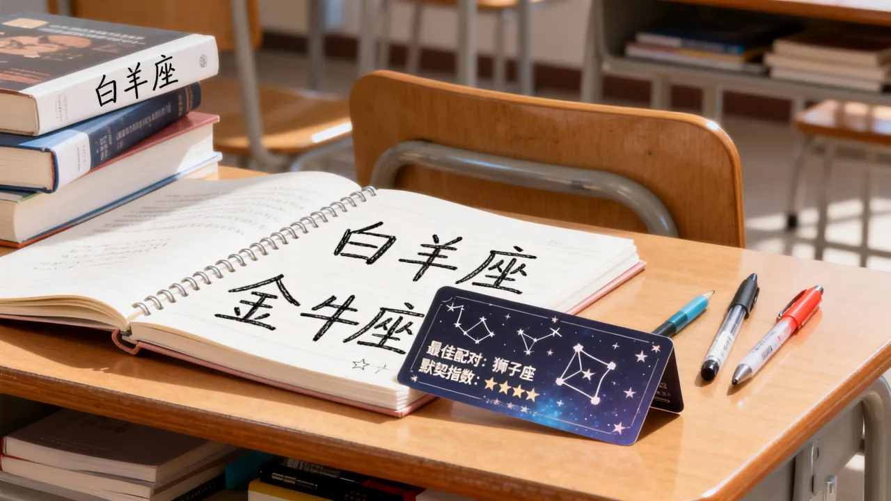 十二星座校园文哪个生肖最配，十二星座校园恋爱最佳生肖排行