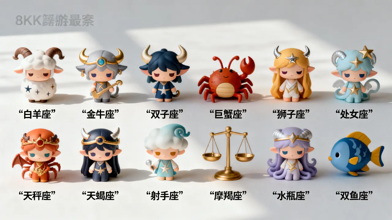 萌图十二星座都有哪些，十二星座萌图高清哪里找