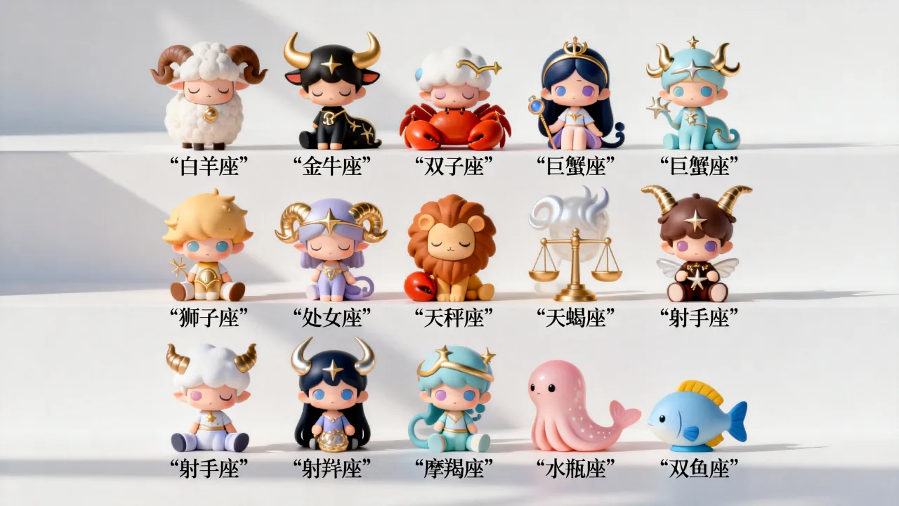 萌图十二星座都有哪些,十二星座萌图高清哪里找 萌图十二星座都有哪些,十二星座萌图高清哪里找