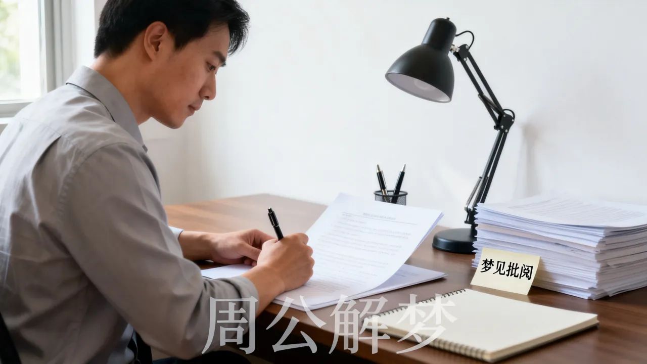 梦见批阅是什么意思呀，周公解梦有什么预兆呢？