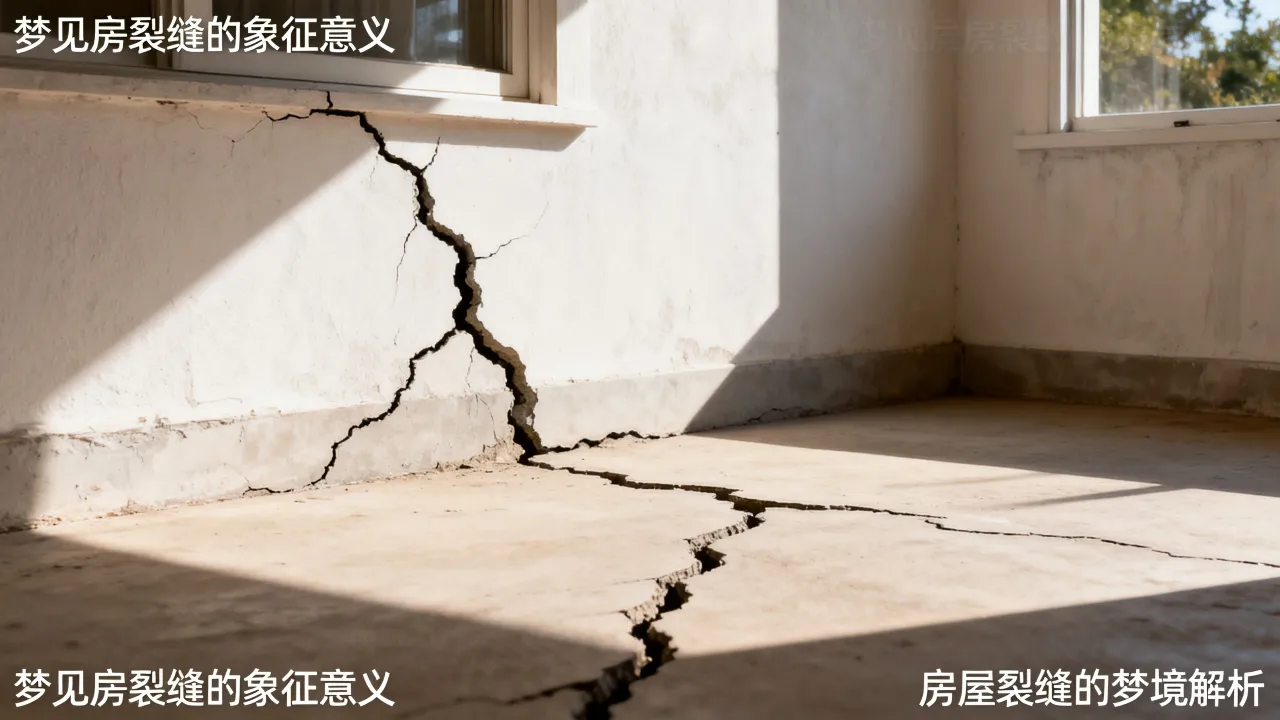 梦见房裂缝是什么意思，梦见房子裂缝有什么征兆