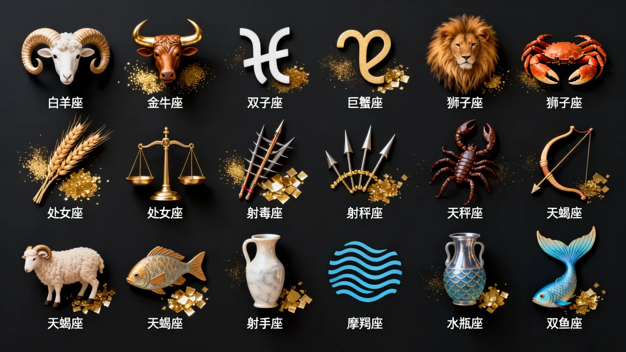 十二星座中谁最适合金色？金色好看十二星座排名，你知道吗？