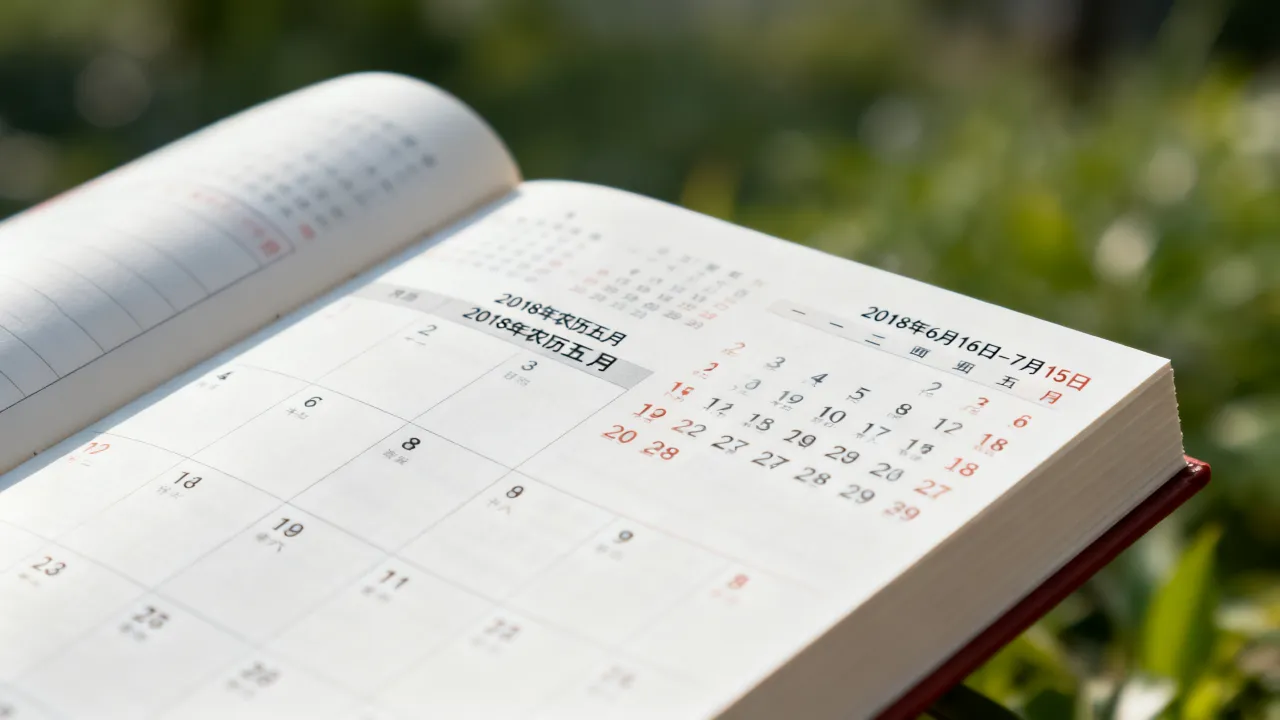 2018年阴历5月是阳历几月,农历五月对应公历时间多少 2018年阴历5月是阳历几月,农历五月对应公历时间多少
