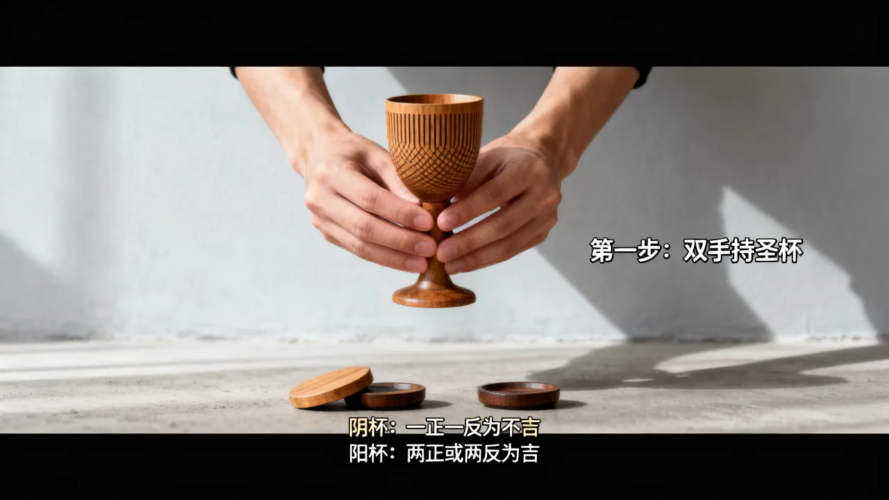 掷圣杯测吉凶怎么测,掷圣杯阴杯阳杯代表什么 掷圣杯测吉凶怎么测,掷圣杯阴杯阳杯代表什么