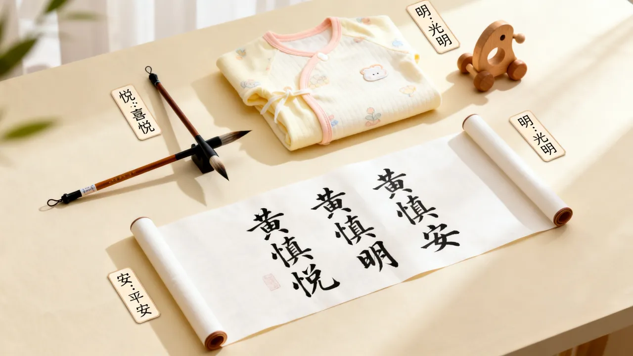 宝宝起名黄慎什么好听，黄慎后面加什么字寓意好？