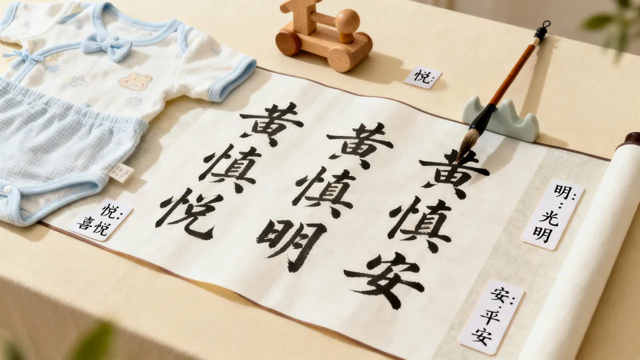 宝宝起名黄慎什么好听，黄慎后面加什么字寓意好？
