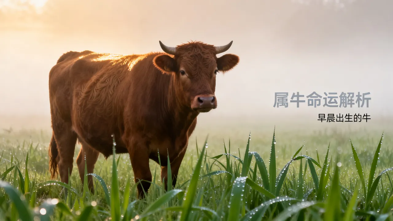 属牛命运到底如何,属牛早晨出生的人命运好不好? 属牛命运到底如何,属牛早晨出生的人命运好不好?