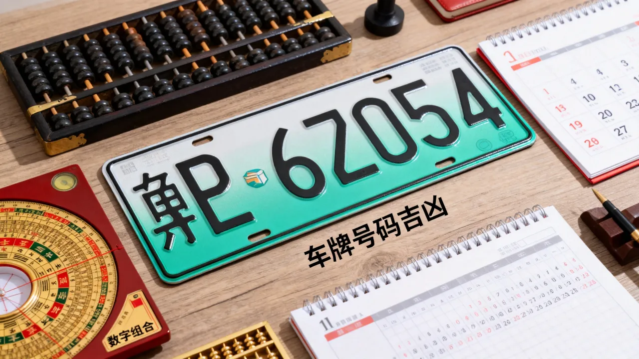 车牌号码怎么看吉凶，车牌号码测吉凶最准的方法