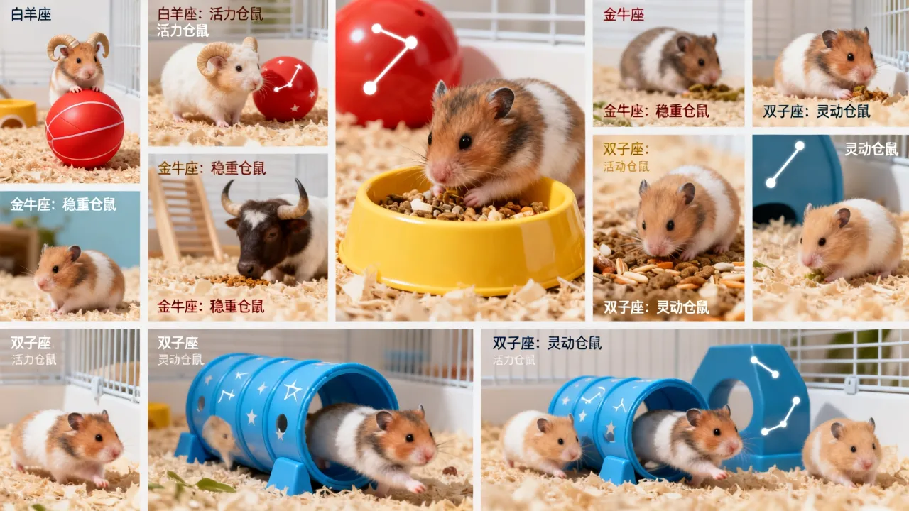 十二星座遇见仓鼠代表什么，各星座与仓鼠的缘分深浅
