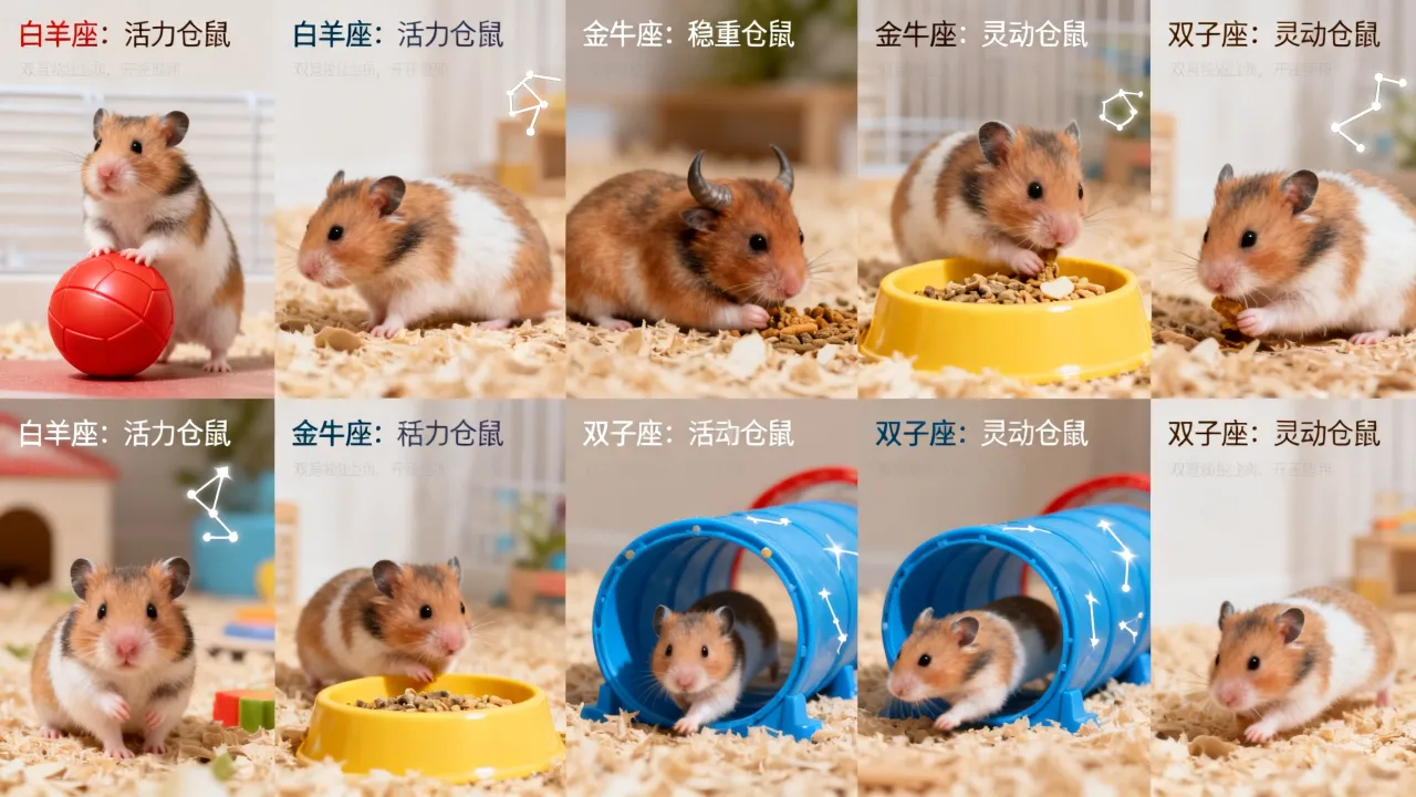 十二星座遇见仓鼠代表什么，各星座与仓鼠的缘分深浅
