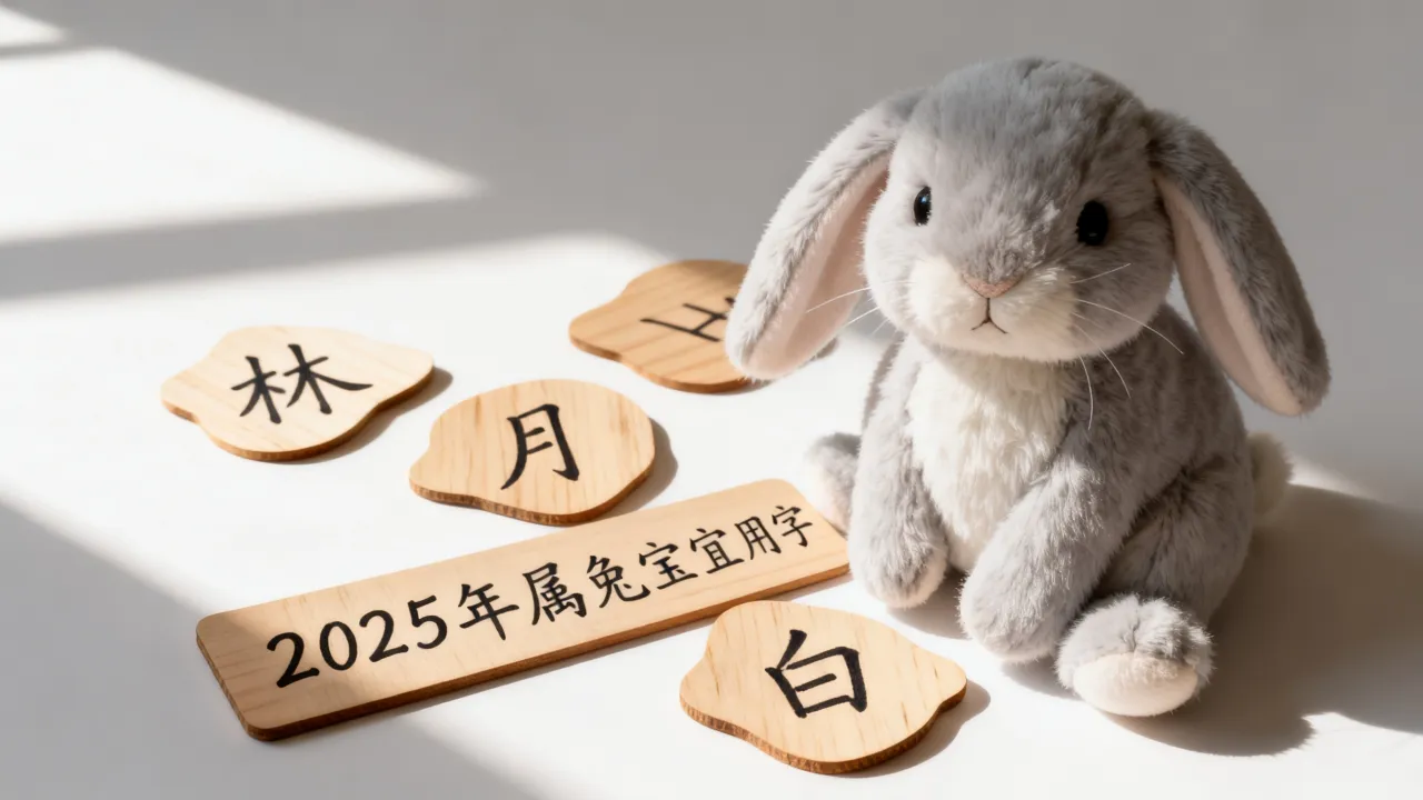 兔宝宝起名字什么好，2025年属兔宝宝取名宜用字大全