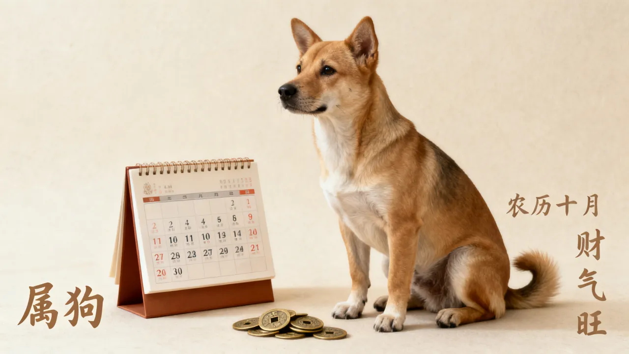 属狗的农历10几日生好，农历十月哪天出生财气最旺？