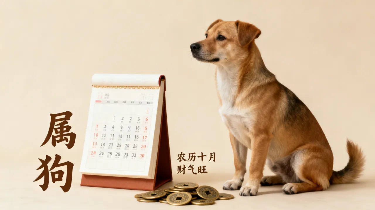 属狗的农历10几日生好，农历十月哪天出生财气最旺？