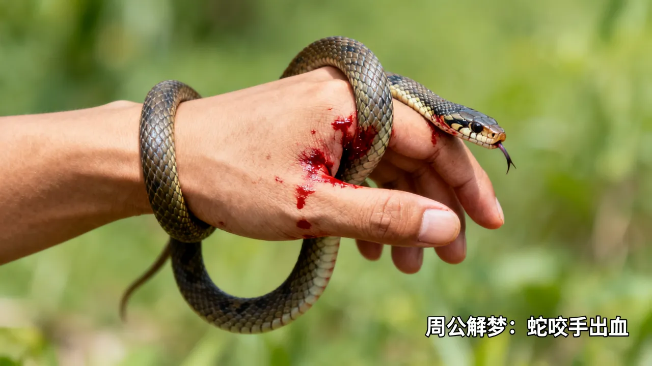 梦到蛇咬手出血怎么样,周公解梦梦见蛇咬手出血是什么预兆? 梦到蛇咬手出血怎么样,周公解梦梦见蛇咬手出血是什么预兆?