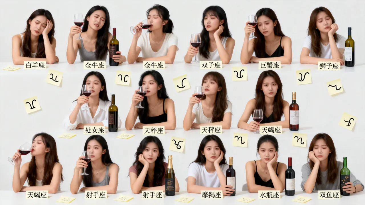 十二星座美女喝酒后有什么变化?,哪个星座女酒量最大最迷人? 十二星座美女喝酒后有什么变化?,哪个星座女酒量最大最迷人?