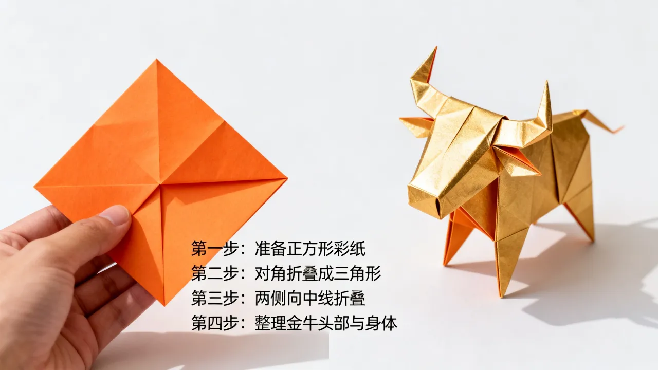 十二星座折纸金牛怎么做?简单折纸金牛教程 十二星座折纸金牛怎么做?简单折纸金牛教程