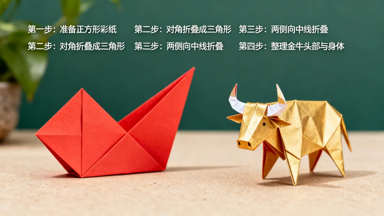 十二星座折纸金牛怎么做?简单折纸金牛教程 十二星座折纸金牛怎么做?简单折纸金牛教程