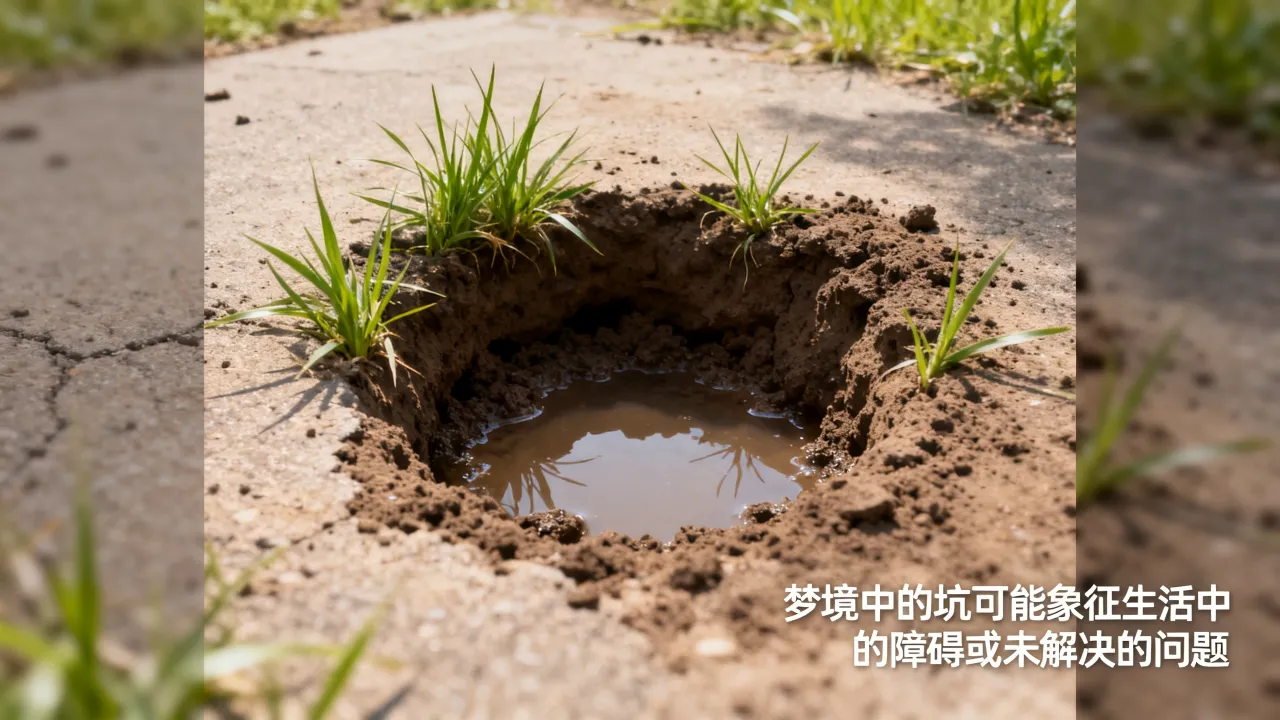 梦到一个坑预示什么?梦见坑是什么意思有什么预兆 梦到一个坑预示什么?梦见坑是什么意思有什么预兆