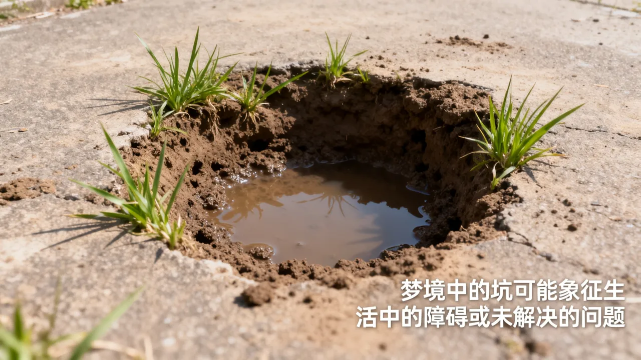 梦到一个坑预示什么?梦见坑是什么意思有什么预兆 梦到一个坑预示什么?梦见坑是什么意思有什么预兆