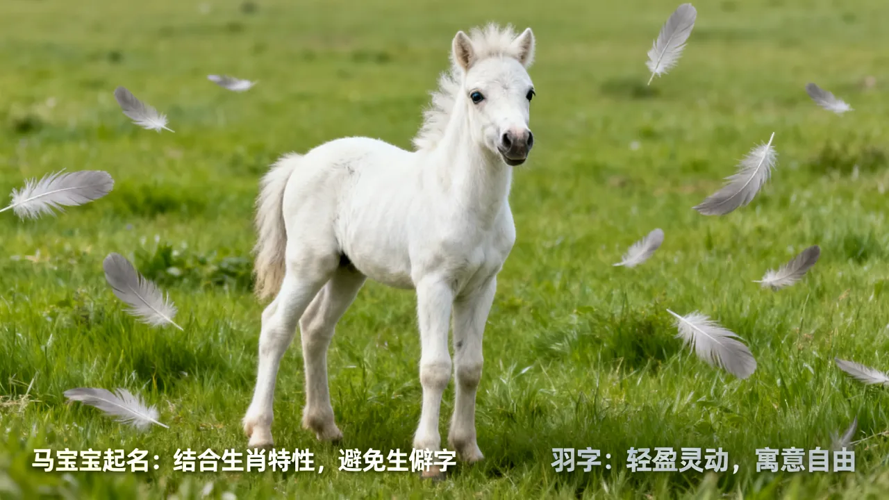马宝宝起名羽字怎么样，有什么讲究和注意事项？