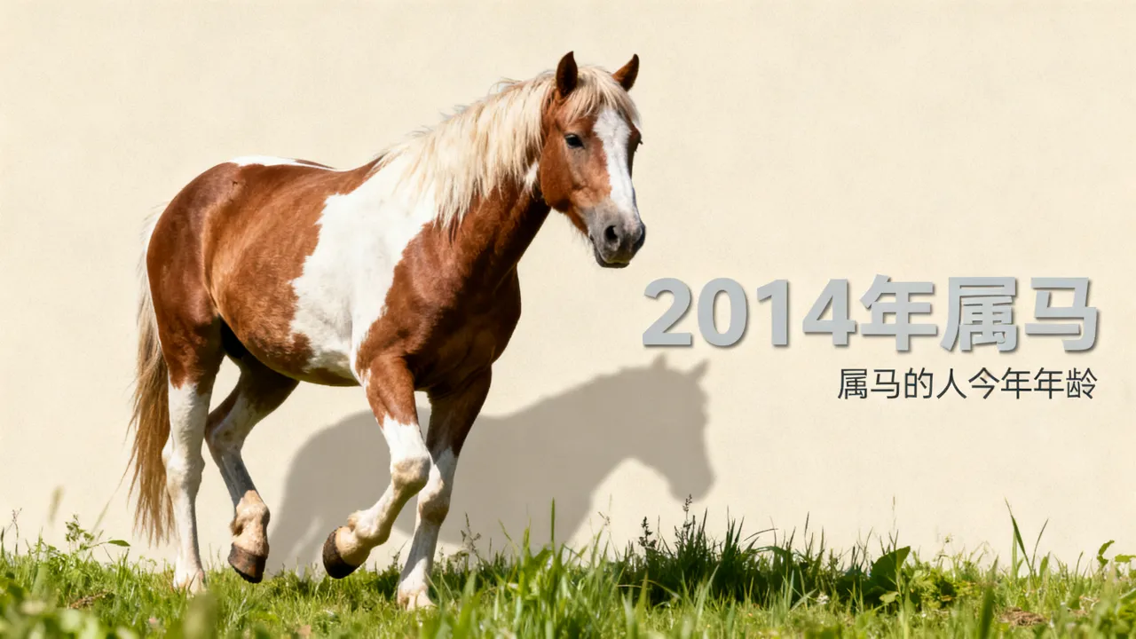 2014年属什么生肖，属马的人今年几岁了？