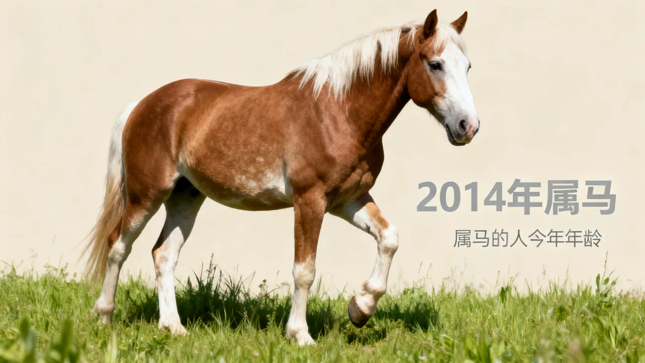 2014年属什么生肖，属马的人今年几岁了？