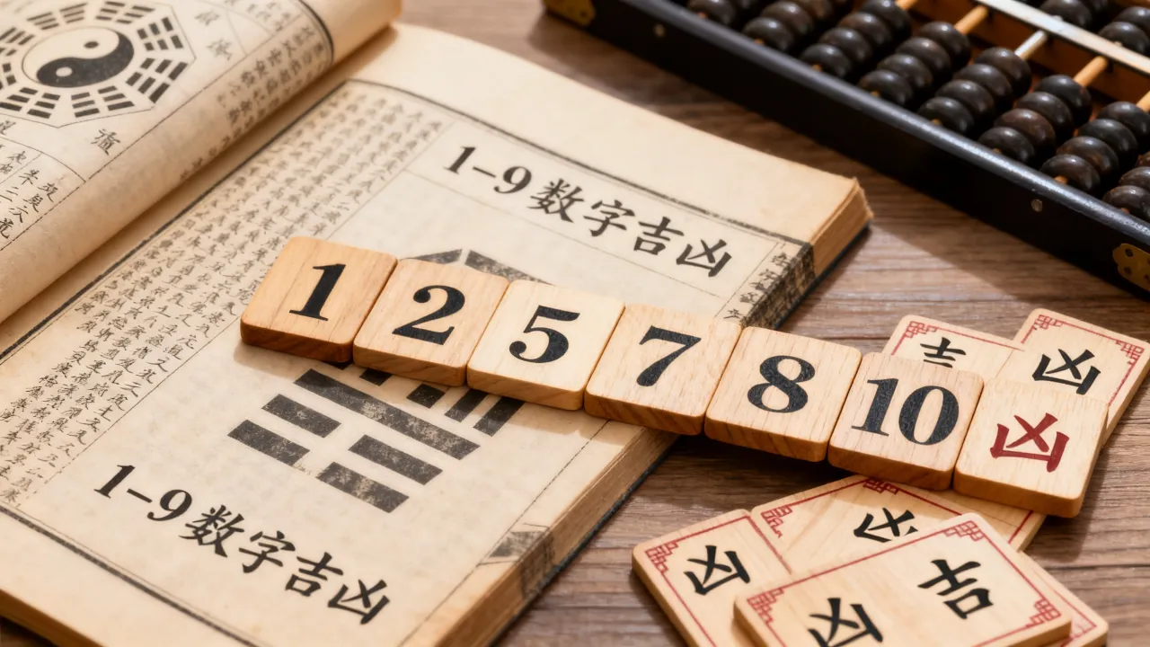 易数吉凶表怎么算，《易经》数字吉凶对照表怎么查询
