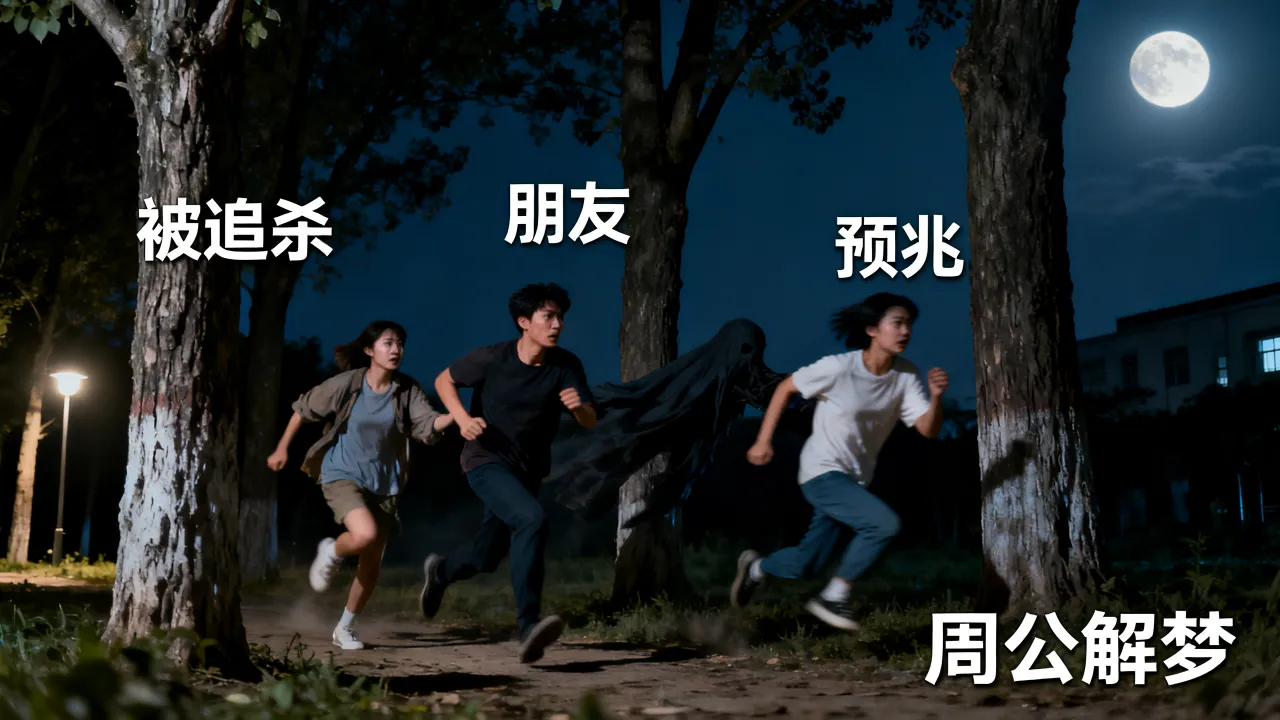 梦到了自己和朋友被追杀有什么预兆，周公解梦预示什么