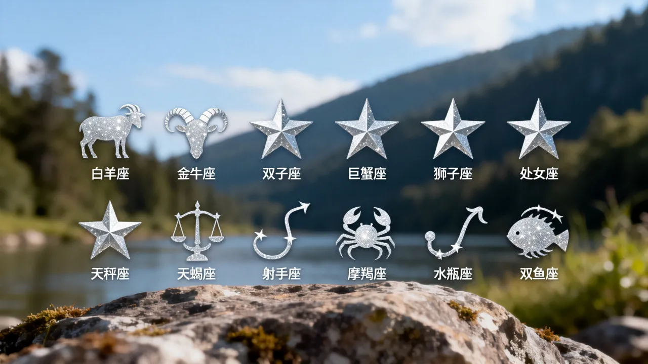 十二星座的星形是什么样子的?十二星座星形图案大全 十二星座的星形是什么样子的?十二星座星形图案大全