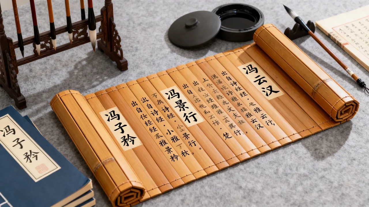 姓冯宝宝怎么起名？冯姓男孩诗经楚辞取名推荐