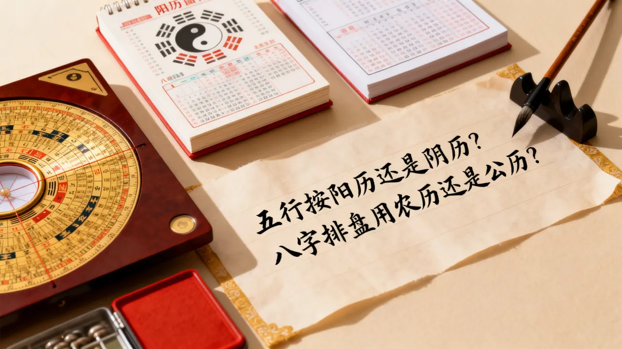 五行按阳历还是阴历,八字排盘用农历还是公历准确? 五行按阳历还是阴历,八字排盘用农历还是公历准确?