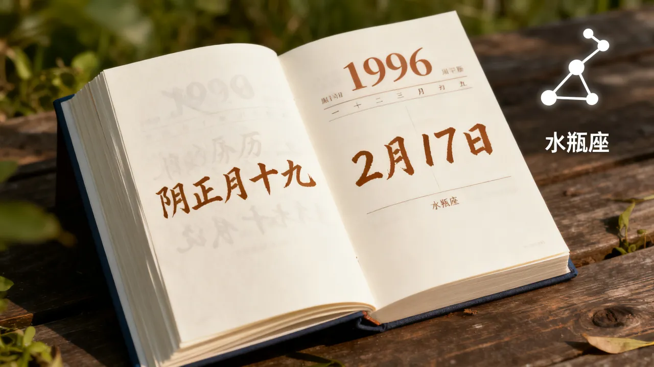 96年阴历正月19是几月几日?1996年农历正月十九是什么星座 96年阴历正月19是几月几日?1996年农历正月十九是什么星座