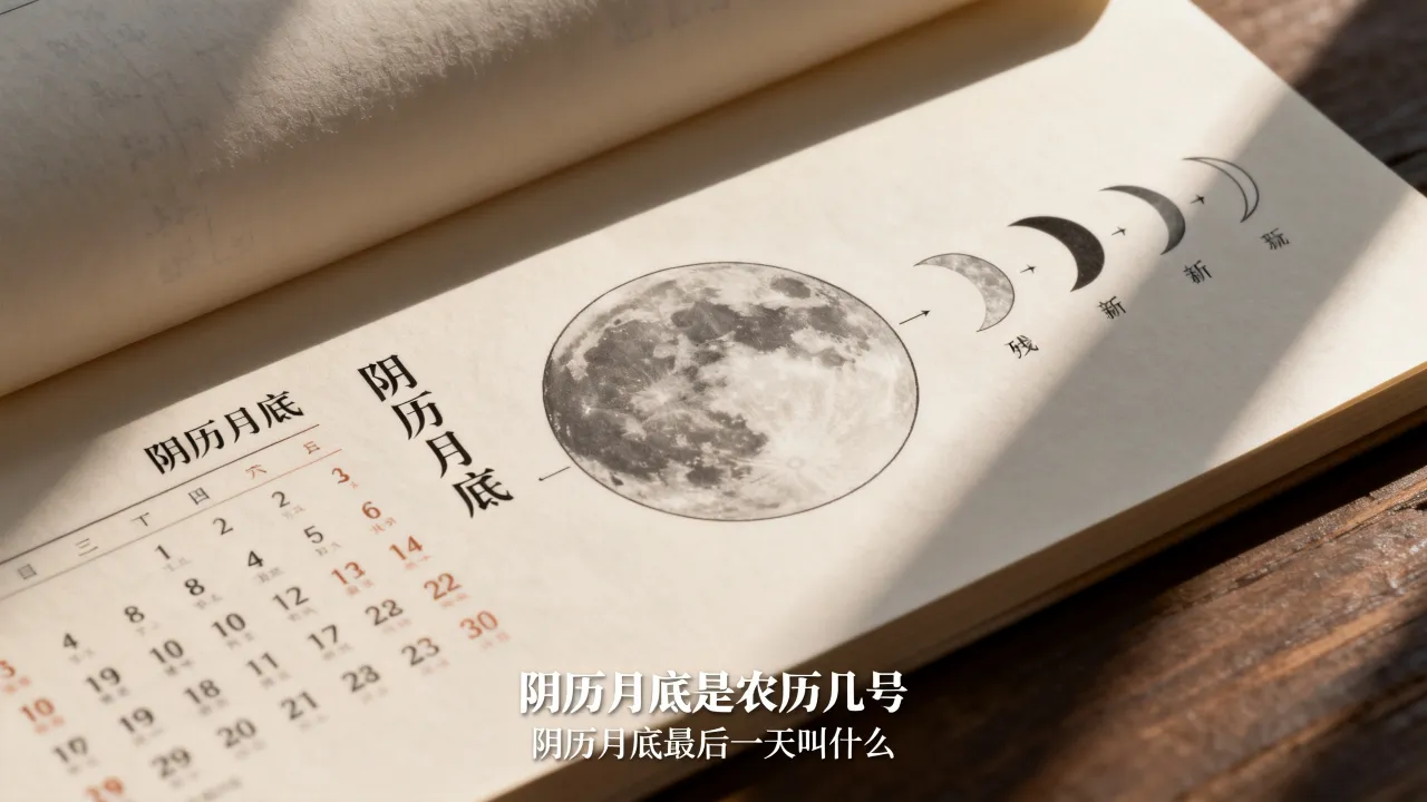 阴历月底是农历几号，阴历月底最后一天叫什么