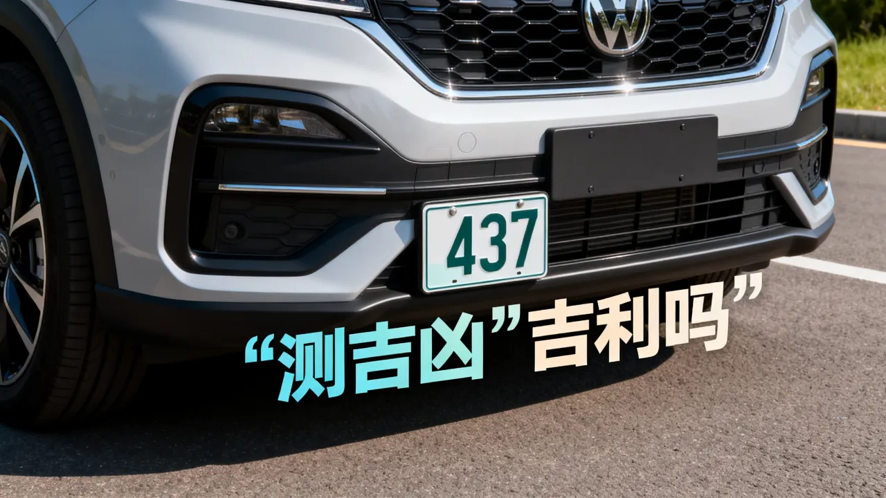 车牌437吉凶怎么样，车牌号码437测吉凶吉利吗
