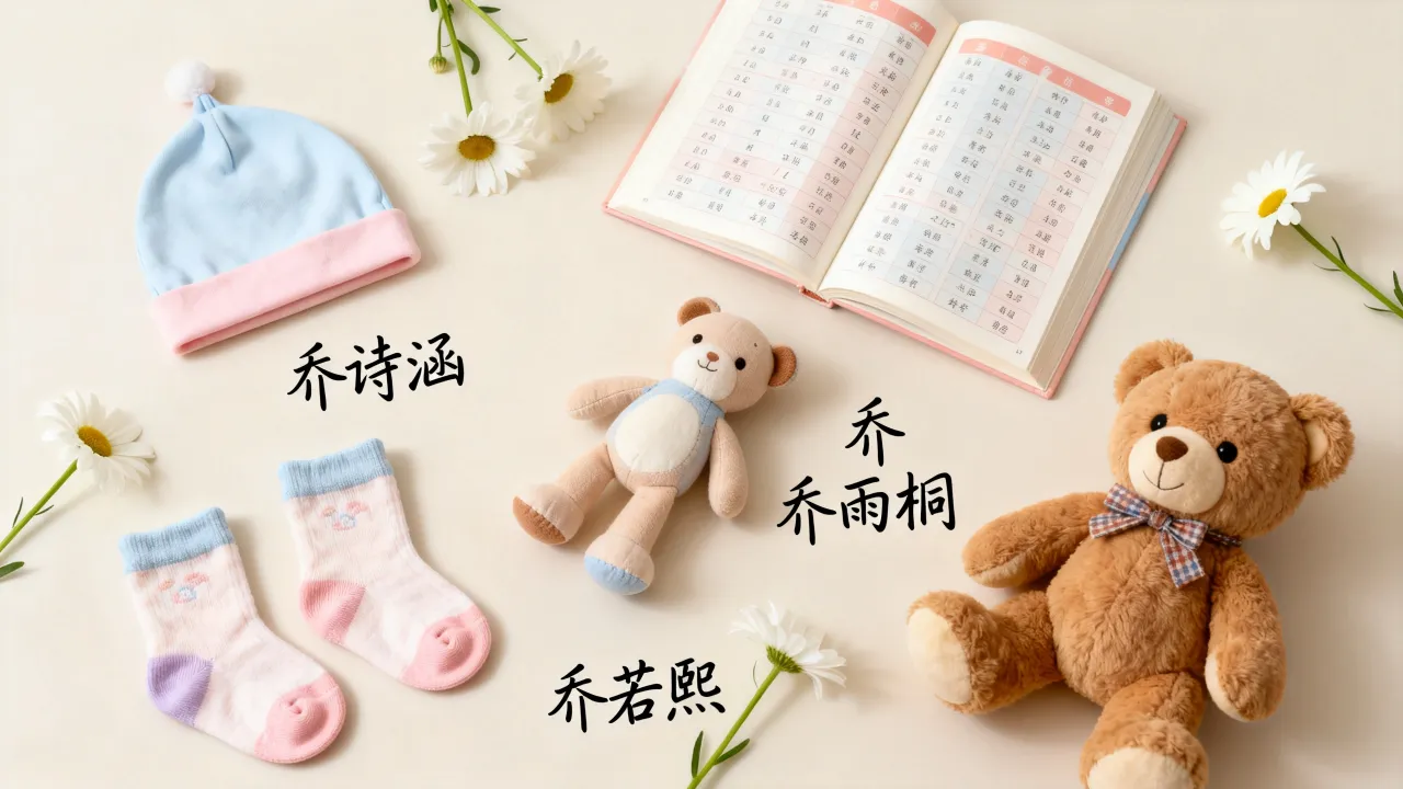 乔姓女宝宝怎么起名好听,姓乔的女孩名字大全集 乔姓女宝宝怎么起名好听,姓乔的女孩名字大全集