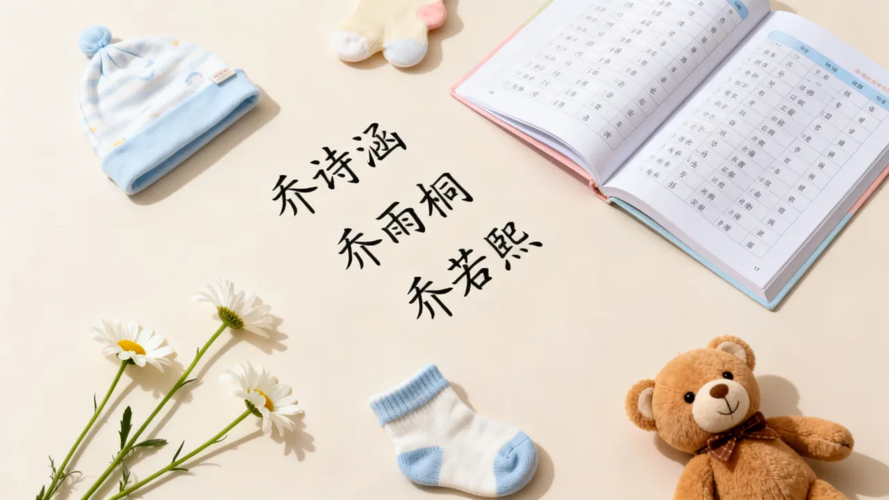 乔姓女宝宝怎么起名好听,姓乔的女孩名字大全集 乔姓女宝宝怎么起名好听,姓乔的女孩名字大全集