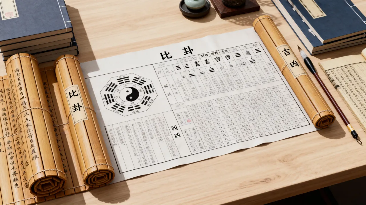 比卦图怎么看吉凶?,比卦吉凶图解对照表 比卦图怎么看吉凶?,比卦吉凶图解对照表
