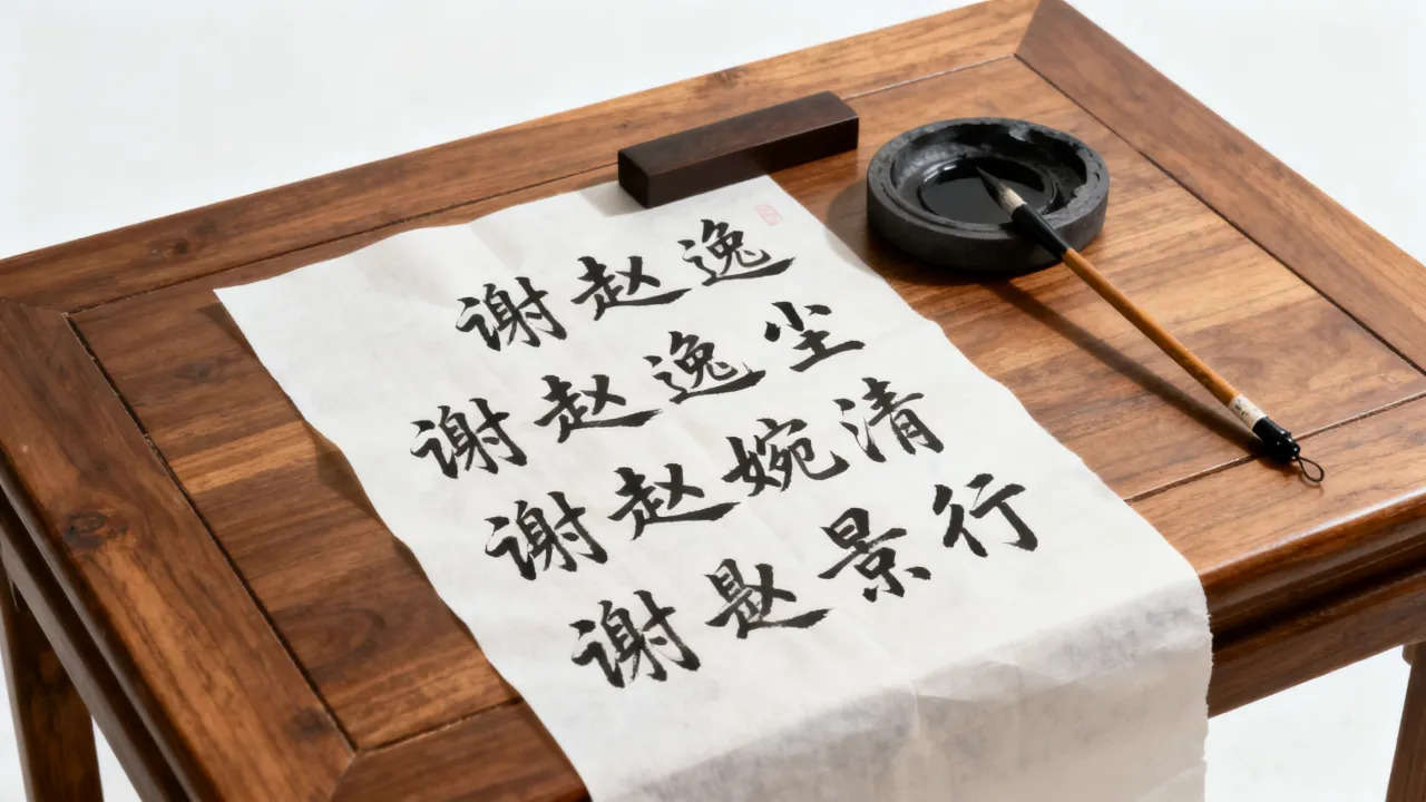 姓谢赵宝宝怎么起名，有哪些好听不俗气的名字