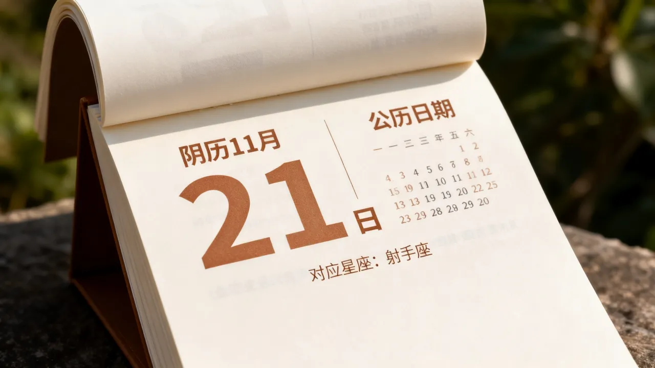 阴历11月21日是什么星座，阴历1121对应的公历星座是哪个