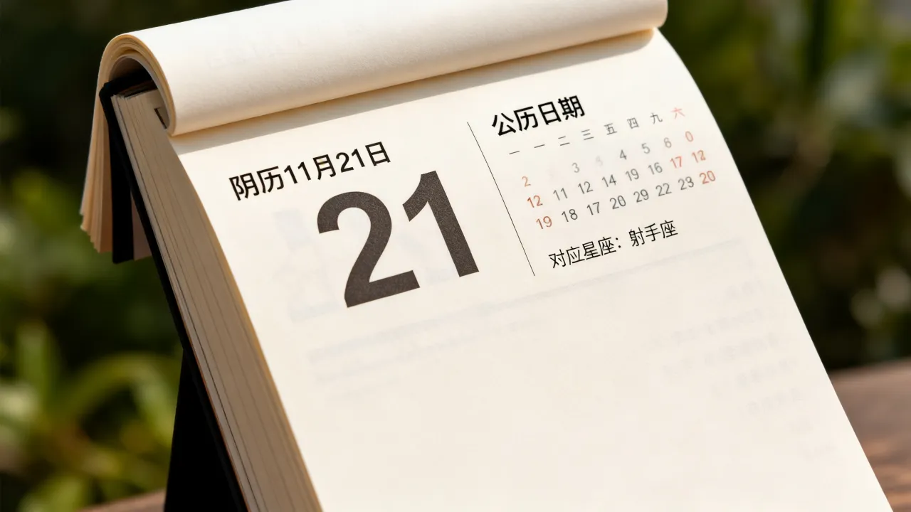 阴历11月21日是什么星座，阴历1121对应的公历星座是哪个